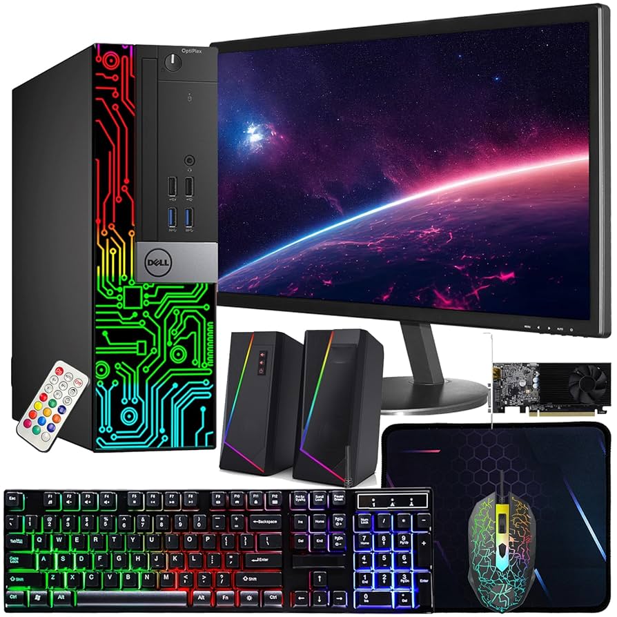 Amazon.com: Dell OptiPlex 5060 SFF RGB Computer PC, Intel